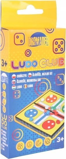 Loja tavoline Dromader Magnetic Ludo 03133, magnetike, për udhëtim, shumëngjyrëshe