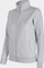 Bluzë sportive për goca 4F H4Z22 BLD351, me zinxhir komplet, 4FWarm, gri melange