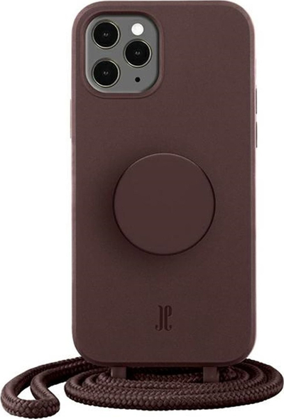 Mbulesë telefoni Just Elegance JE PopGrip për iPhone 11 Pro 5.8", TPU, truffle