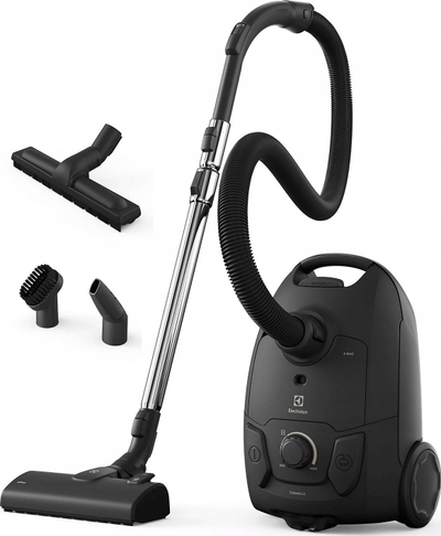Fshesë me korrent Electrolux 500 EB51C2GG, me qese, 600W, gri