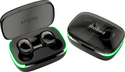 Kufje pa tela Rebel TWS Y60, Bluetooth 5.3, in ear, të bardha