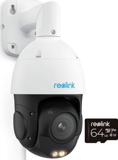 Камера за сигурност Reolink P850 PoE, IP, за мрежа, бела