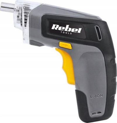 Kaçavidë elektrike Rebel Tools RB-1001, 3.6V, pa kabllo, gri