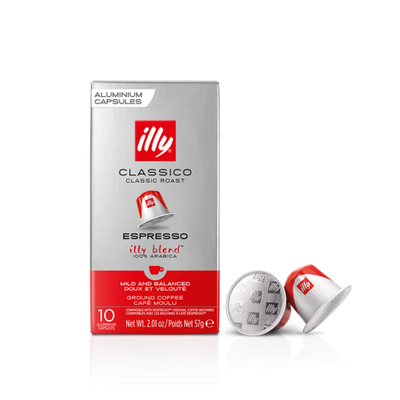 Illy Classico, përzierje kompatibile me Nespresso® (10 kapsula)