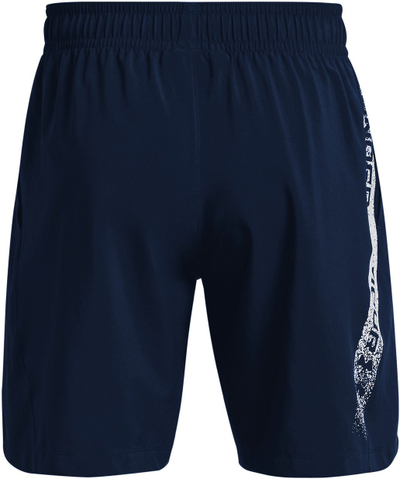 Pantallona të shkurtra sportive Under Armour Woven Graphic 1370388, me brez elastik, për meshkuj, blu të errët