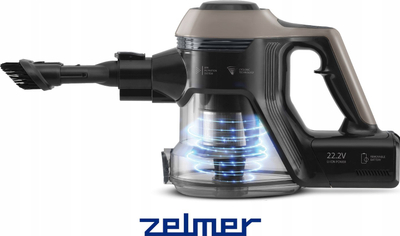Правосмукалка без кабел Zelmer ZSVC510D, 40 мин работа, резервоар 0.8L, бронзена и црна