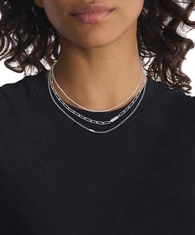 Set qafore për femra Calvin Klein, 3 copë, të argjendta