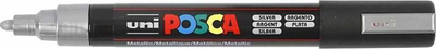 Marker UNI Posca PC 5M, majë 1.8 2.5 mm, argjendi