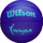 Top basketbolli Wilson WNBA DRV Outdoor, 28.5", për jashtë, vjollcë me turquoise