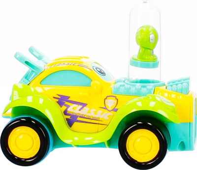 Makinë lodër gare Mega Creative Car Race, me tërheqje mbrapa, me figurë lëvizëse, me shumë ngjyra