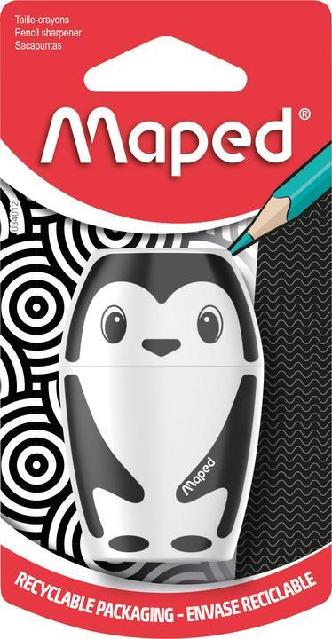 Mprehëse lapsash Maped Shaker, me enë, set 25 copë, dizajn pingvin panda