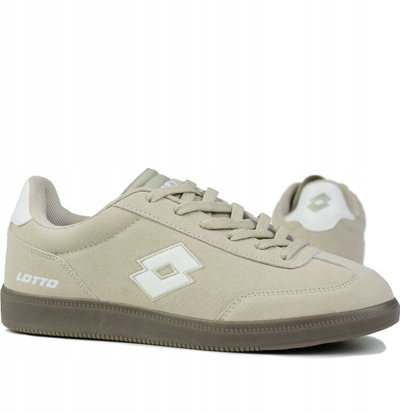 Atlete Lotto Sneaker, meshini zhamsh, taban gome, bezh