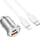 Karikues makine Hoco Z46, 45W PD USB‑C, QC3.0 18W USB, argjent