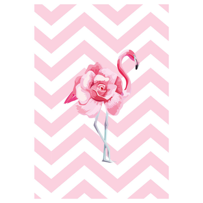 Tepih për fëmijë 80×150 flamingo HM7678.12, rozë