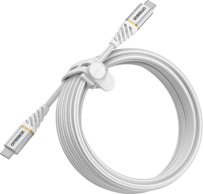 Kabllo karikimi OtterBox USB C në USB C, karikim i shpejtë, premium, gri e hapur