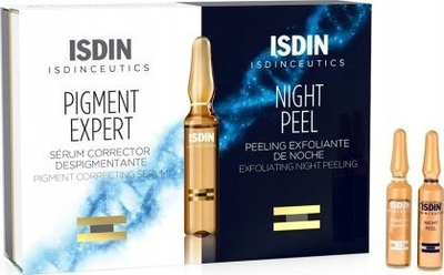 Set për kujdesin e fytyrës ISDIN Isdinceutics Brightening Routine Pigment Expert &amp; Night Peel