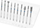 Set me gunga shpuse Activeshop, 10 copa, diamant