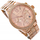 Orë dore Michael Kors Brynn Pavé, kronograf, 40mm, ari rozë