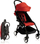 Set aksesorësh karroce Babyzen YOYO+ Color Pack, tendë dhe jastëk sedilje, UPF 50+, e kuqe
