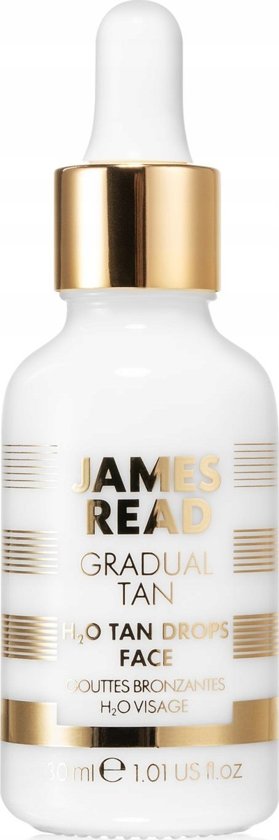 Pika vetënxirëse për fytyrë James Read Gradual H2O Tan Drops Light Medium, 30 ml, transparente
