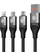 Kabllo karikimi Nillkin Swift Pro 3in1, 4.4A, 1.5m, e zezë