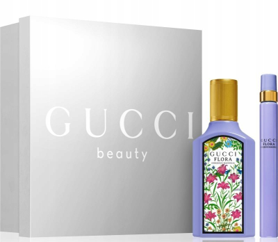 Set dhuratë parfum Gucci Flora Gorgeous Magnolia, Eau de Parfum, 50ml, për goca