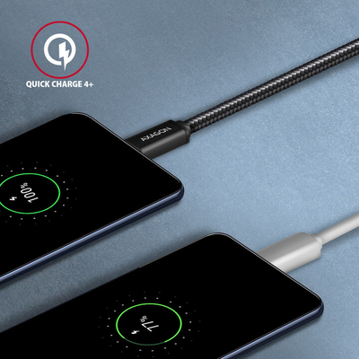 Kabllo AXAGON USB-C - USB-C SPEED USB3.2 Gen 1, PD60W 3A, 1.5m, e zezë
