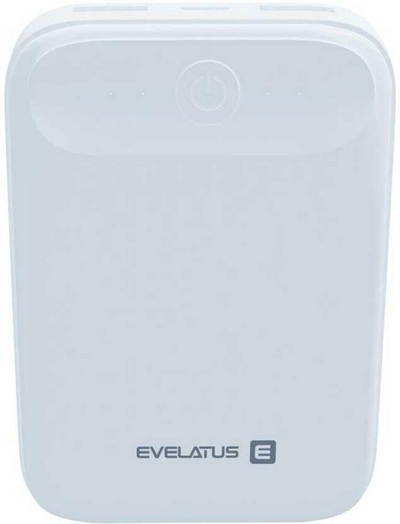 Power Bank Evelatus EPB07, 10000 mAh, i bardhë