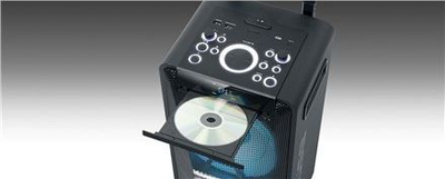 Boks kolonë Muse M-1920 DJ, 300W, Bluetooth, i zi
