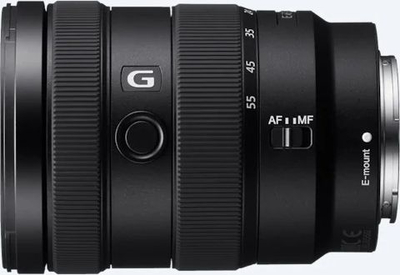 Objektiv Sony E 16-55mm F2.8 G, zmadhues standard i shpejtë, rezistent ndaj pluhurit dhe lagështisë, i zi