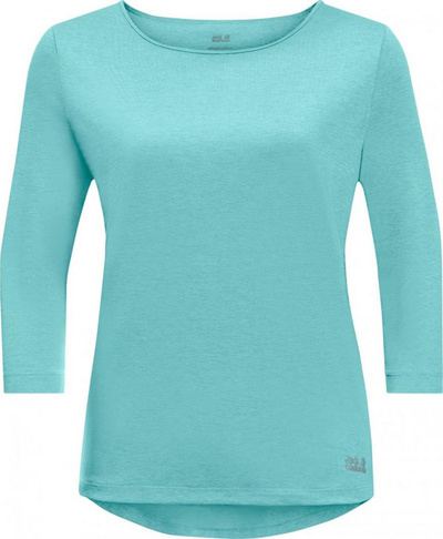 Bluzë për femra Jack Wolfskin PACK & GO 3/4 TW, S, mente