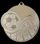 Medalje futbolli Steel MMC6065, 60mm, ngjyrë argjendi
