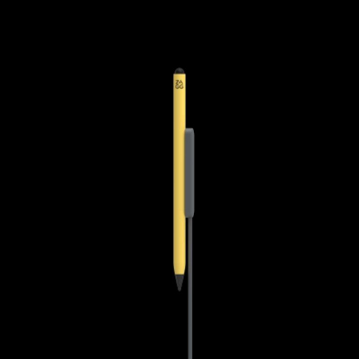 Stilolaps dixhital ZAGG Pro Stylus 2, për iPad, me karikim me valë Qi, i verdhë