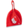 Set pastrimi Dirt Devil, 6 pjesë, bisht çeliku 115 cm, i kuq