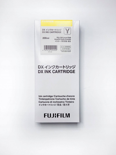 Toner printeri Fujifilm DX Ink Cartridge, 200 ml, i verdhë
