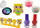 Set grimi dhe manikyri Leantoys Owl, për kalamaj, shumëngjyrësh