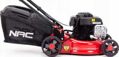 Prerëse bari me benzinë NAC 300E, 42cm, motor Briggs 125cm³, e kuqe