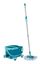 Mop me kovë Leifheit Clean Twist Ergo Mobile 52102, sistem shtrydhjeje, blu