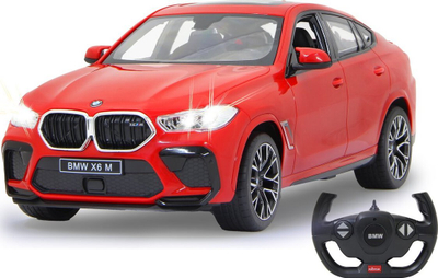 Makinë lodër me telekomandë Jamara BMW X6 M Deluxe Cars, 1:14, 2.4 GHz, e kuqe