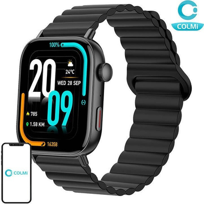 Smartwatch Colmi C8 Max, ekran 1.83", rrip magnetik, i zi