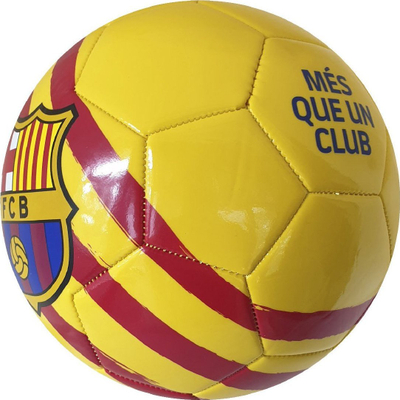 Top futbolli FC Barcelona Catalunya, nr. 5, material sintetik, shumëngjyrësh