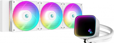 Водено ладење Deepcool LS720 SE WH (R-LS720-WHAMMM-G-1), 2250 rpm, 32.9 dBa, 85 CFM, ARGB, 360mm