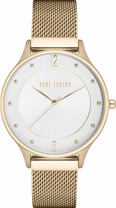 Orë dore për femra Paul Lorens PL10317B9-3D1, çelik inox, kuarc, me kuti dhurate