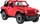 Makinë me pult Rastar Jeep Wrangler JL, shkallë 1:14, drita LED, portokalli