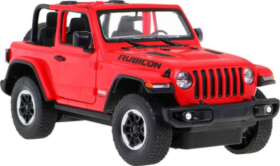 Makinë me pult Rastar Jeep Wrangler JL, shkallë 1:14, drita LED, portokalli