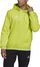 Bluzë me kapuç për burra Adidas Entrada 22 M HC5083, xhep kangur, pambuk poliester, e verdhë neon