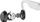 Kufje sportive Shokz OpenMove, bone conduction, IP55, të bardha