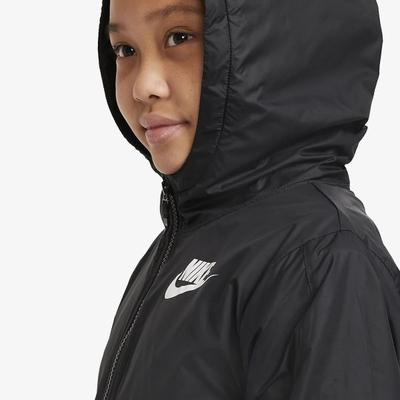 Jakne për fëmijë Nike, e zezë