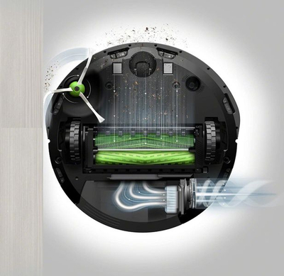 Robot fshesë IRobot Roomba I715040, filtër AeroForce, bateri Lithium Ion, ngjyrë zi-gri
