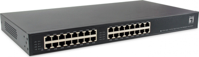 Hub PoE LevelOne POH-1620, 16 porta Gigabit, 400W, i zi